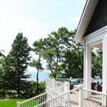 Michigan Lake House Outside Entry