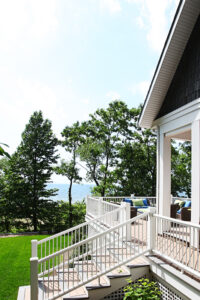 Michigan Lake House Outside Entry