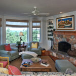 Living Room in a Northern Michigan Cottage