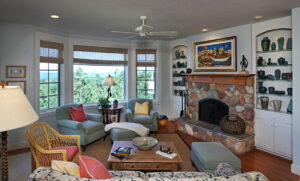 Living Room in a Northern Michigan Cottage