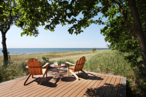 Michigan Lake House Deck