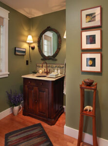 Powder Room in a Northern Michigan Cottage