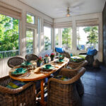 Michigan Lake House Porch